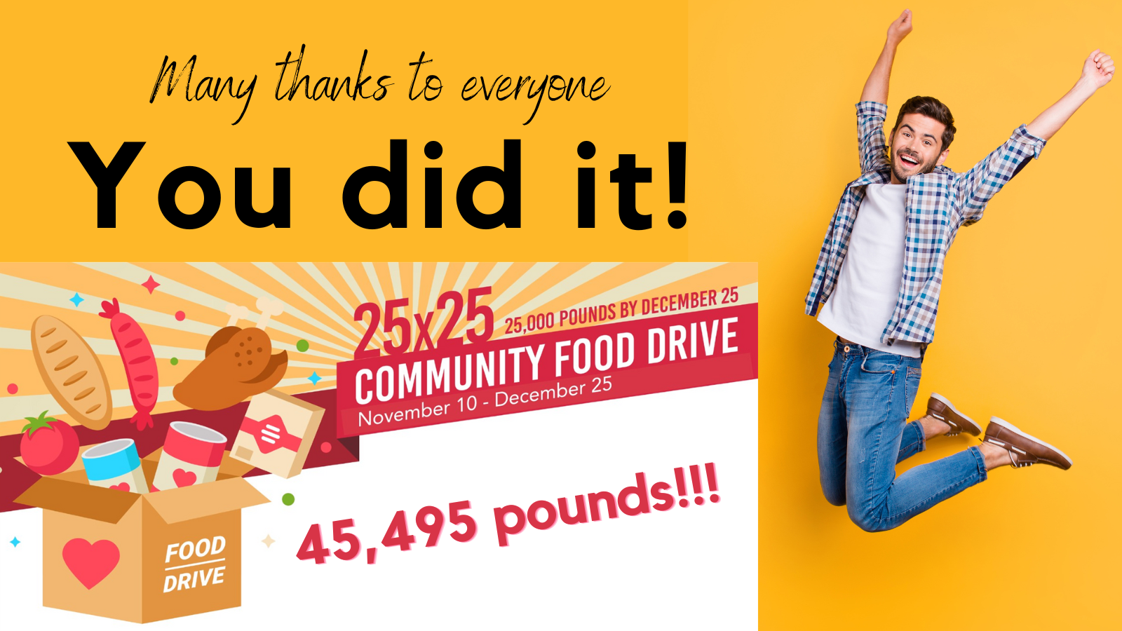 thank you 2025 25x25